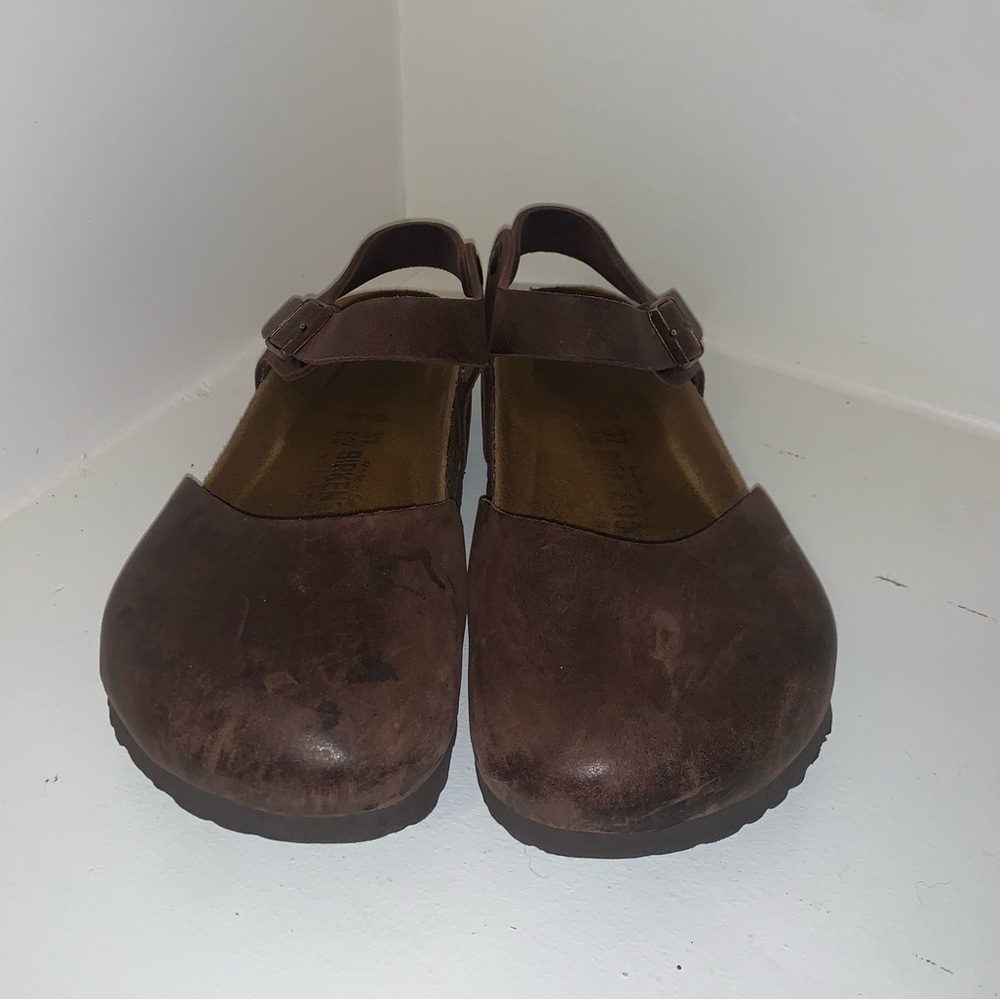 Birkenstock | Oiled Leather Soft Footbed Messina Shoes